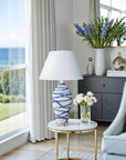 Blue Stratus Lamp