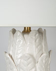 Kona Palm Blanc Lamp