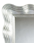 Silver Scalloped Mirror