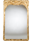 Burnished Gold Finish Mirror