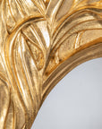 Burnished Gold Finish Mirror