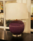 Fire & Ice Ribbed Lamp