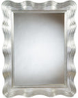 Silver Scalloped Mirror