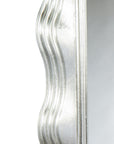 Silver Scalloped Mirror