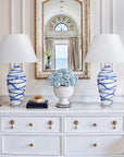 Blue Stratus Lamp