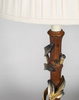 Italian Wood Bamboo Lamp