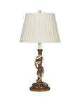 Italian Wood Bamboo Lamp