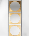 Italian Mirror With Circle Decor