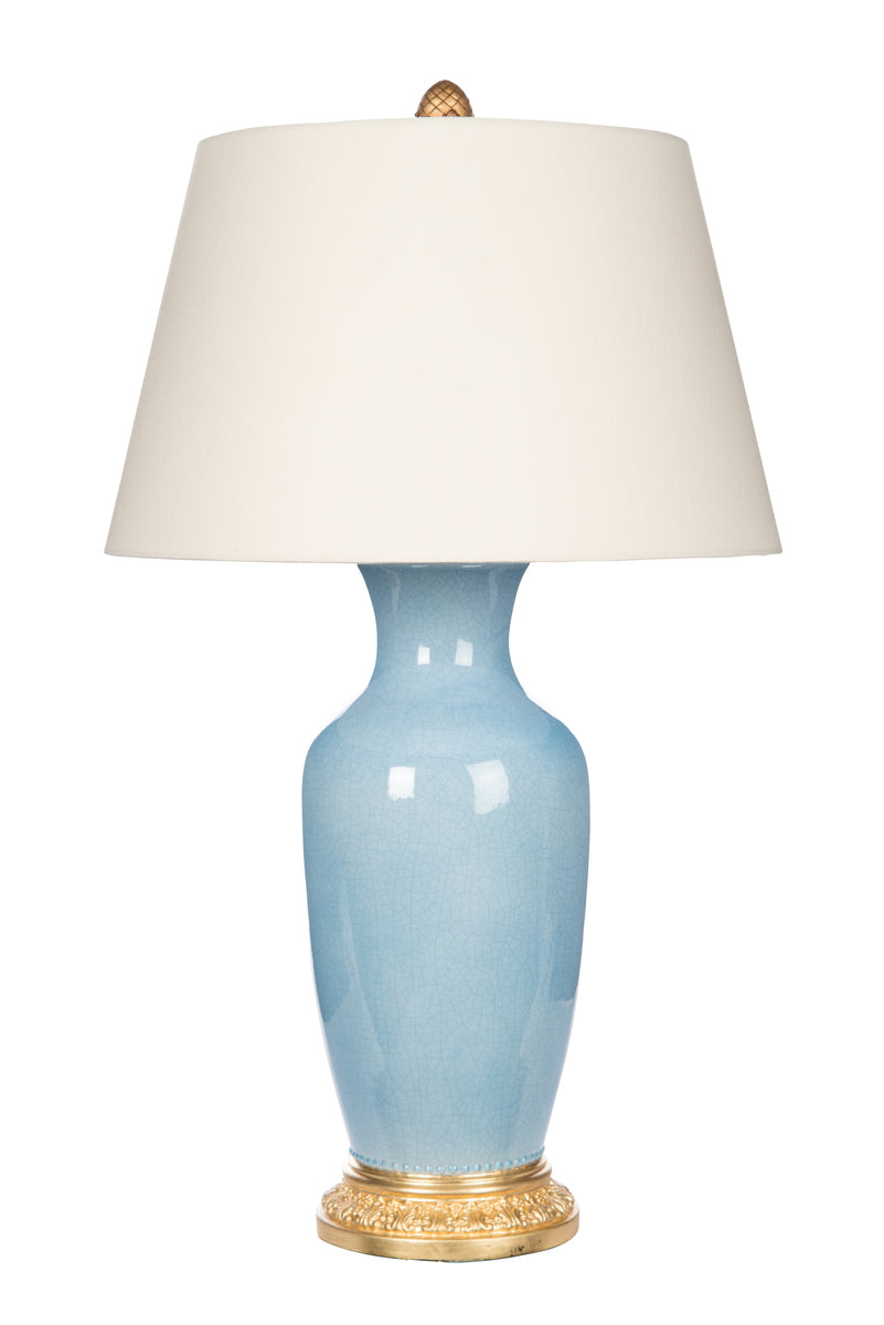 Duck egg blue lamp base hotsell