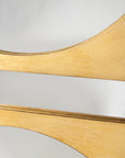 Italian Mirror With Circle Decor