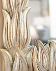 Italian Leaf Framed Mirror
