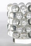 Bubble Glass Column Candle Holder