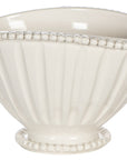 White Oval Bowl