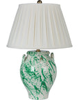 Derbyshire Green Couture Lamp