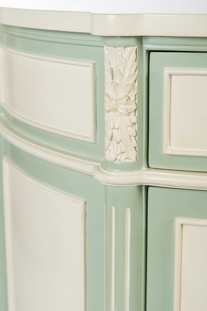 Antique Cream - Mint Commode