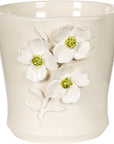 Dogwood Wide Mouth Flower Vase