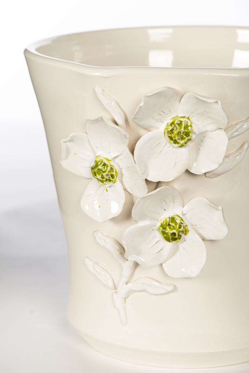 Dogwood Wide Mouth Flower Vase
