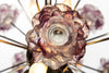 Glass Flower Chandelier