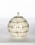 Large Bamboo Round Jar