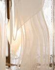 Tiered Glass Chandelier