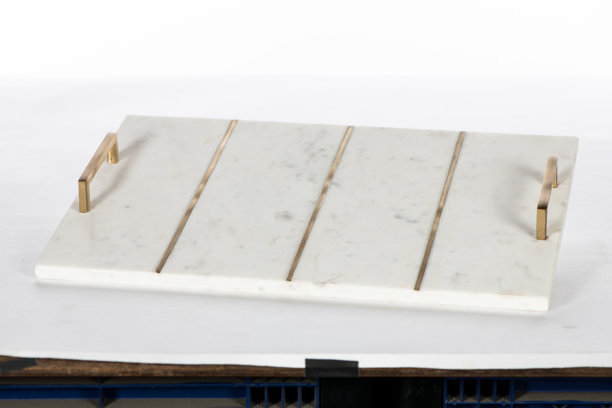White Marble Tray