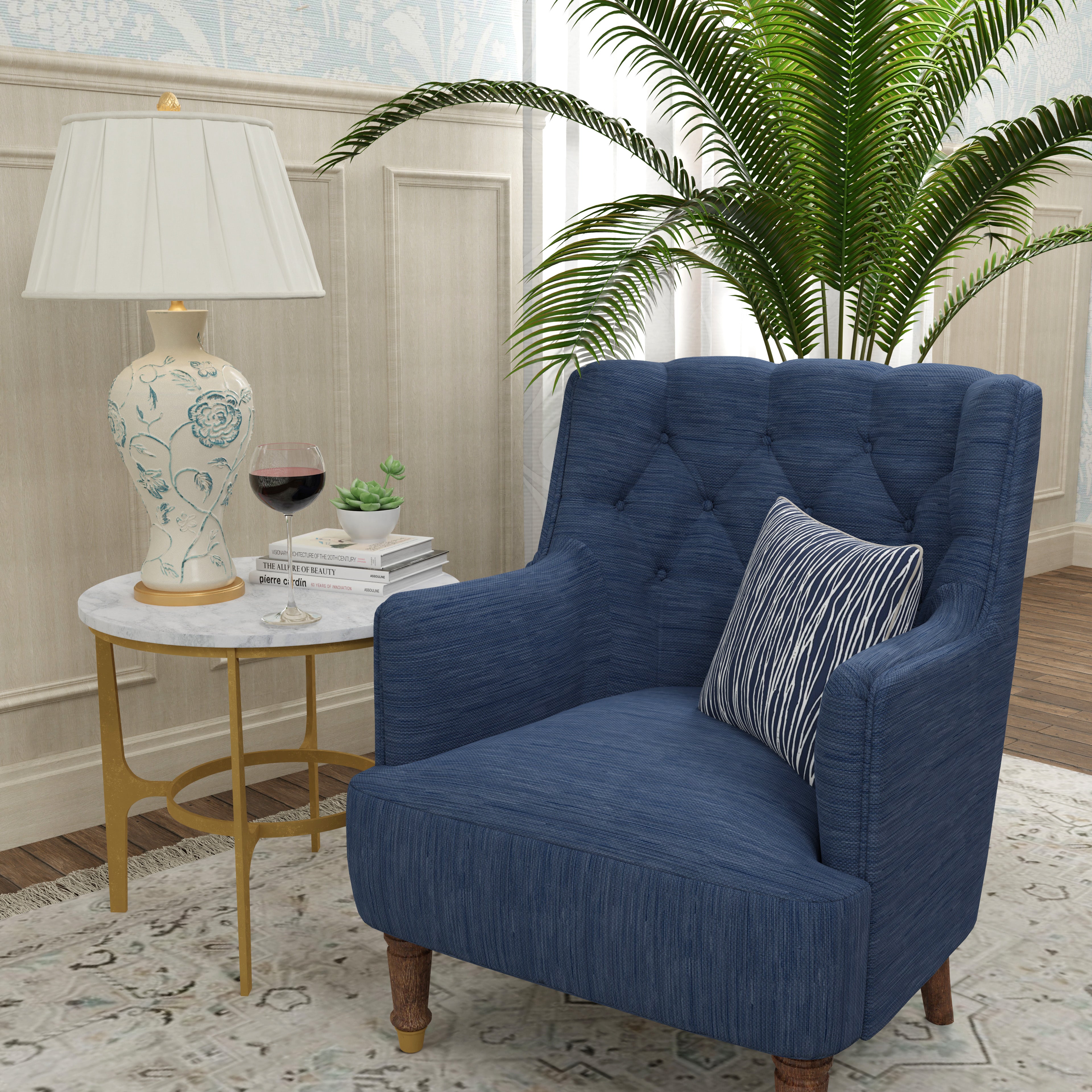 Chrysanthemum Blue Couture