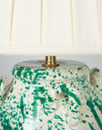 Derbyshire Green Couture Lamp
