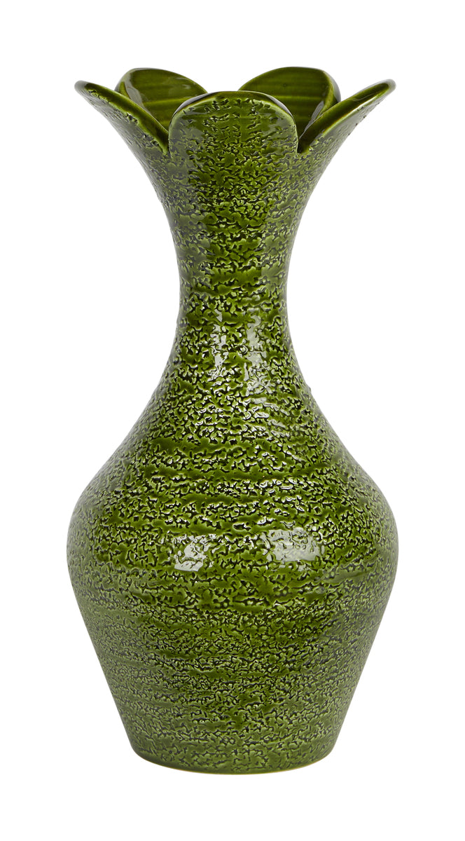 Small Green Tulip Vase