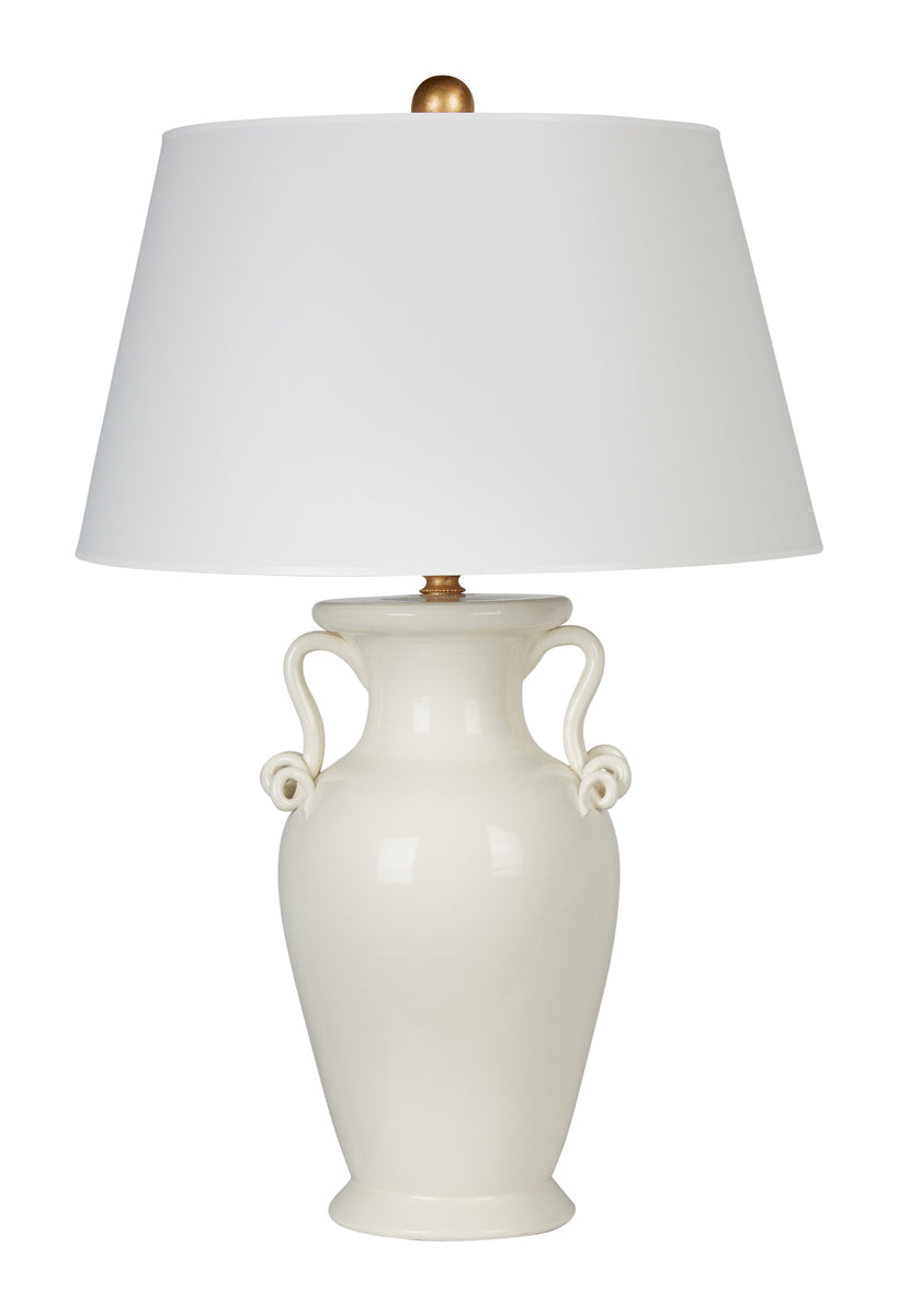 Como Scroll Blanc Lamp