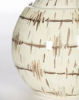 Large Bamboo Round Jar