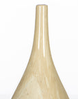 Large Cream Marble Tear Drop Vase