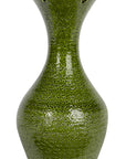 Large Green Tulip Top Vase