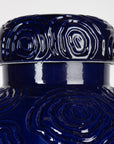 Cobalt Blue Temple Jar