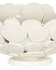 White Bubble Bowl Center Piece Bowl