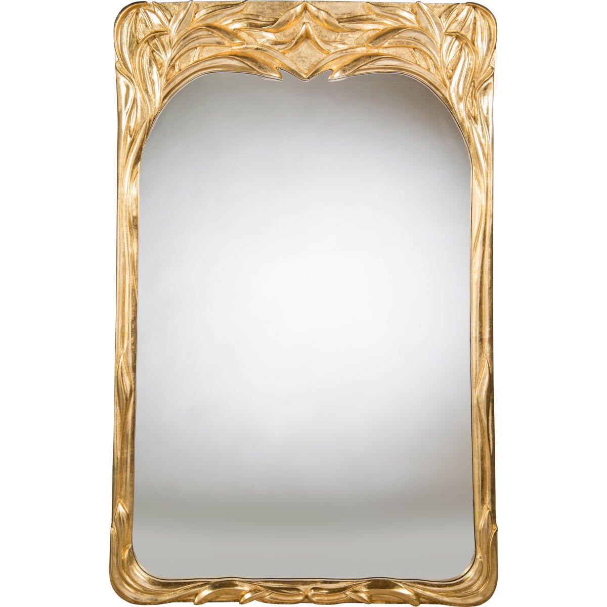 Burnished Gold Finish Mirror