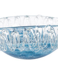 Fancy Glass Oval Bowl