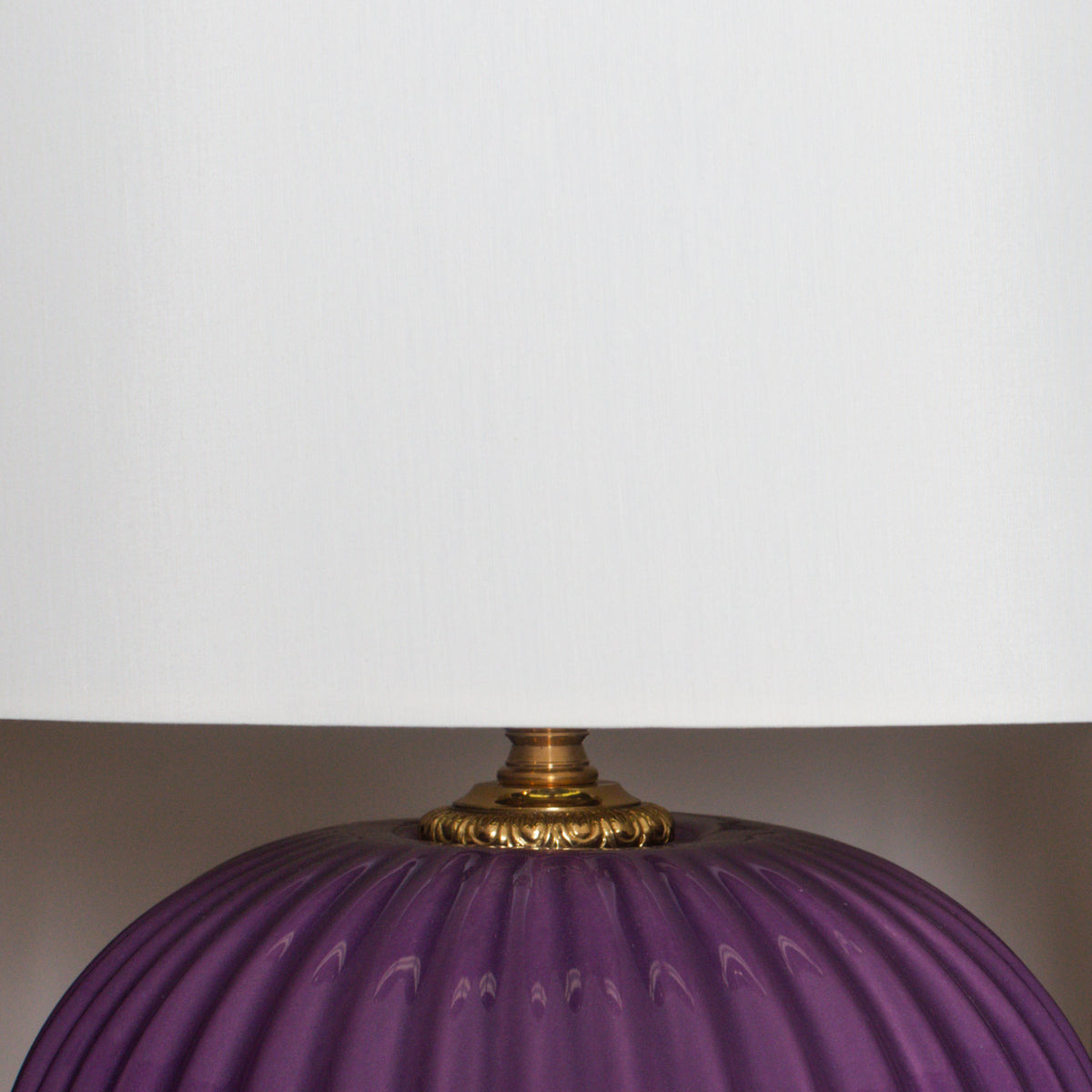 Fire &amp; Ice Ribbed Lamp
