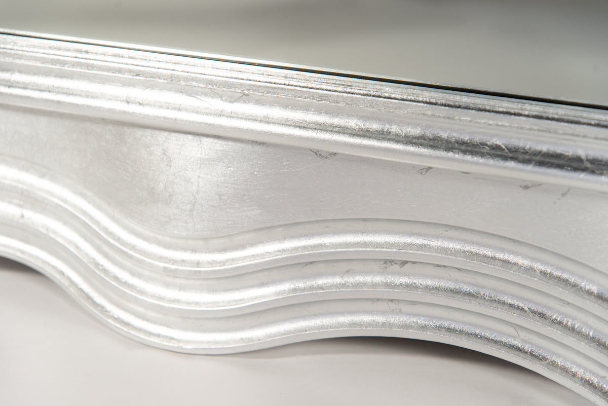 Silver Scalloped Mirror