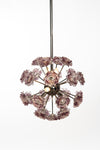 Glass Flower Chandelier