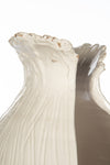 Antique White Wave Vase
