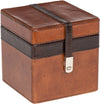 Brown Leather Box
