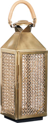 Brass And Cane Lantern