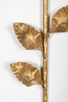 Golden Leaf Sconce