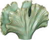 Large Celadon Coral Fan Vase