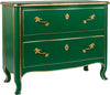 Emerald Green 2 Drawer Chest