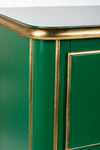 Emerald Green 2 Drawer Chest