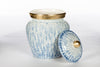 Medium Blue And White Jar