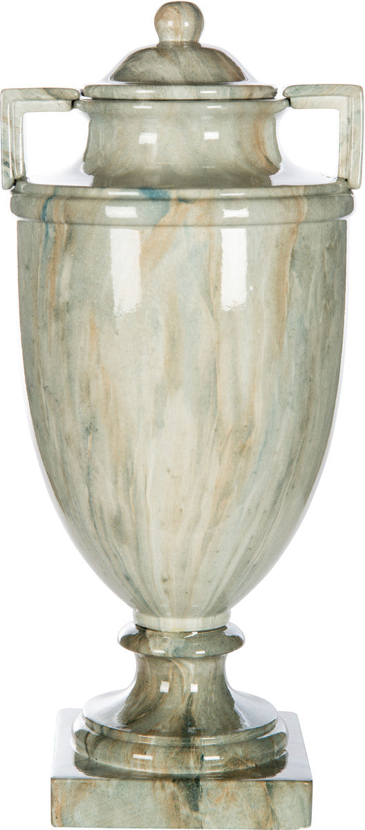 Green Marble Temple Jar