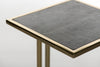 Shagreen W/Brass Side Table