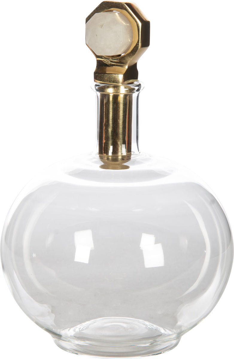 Decanter White Quartz Bottle